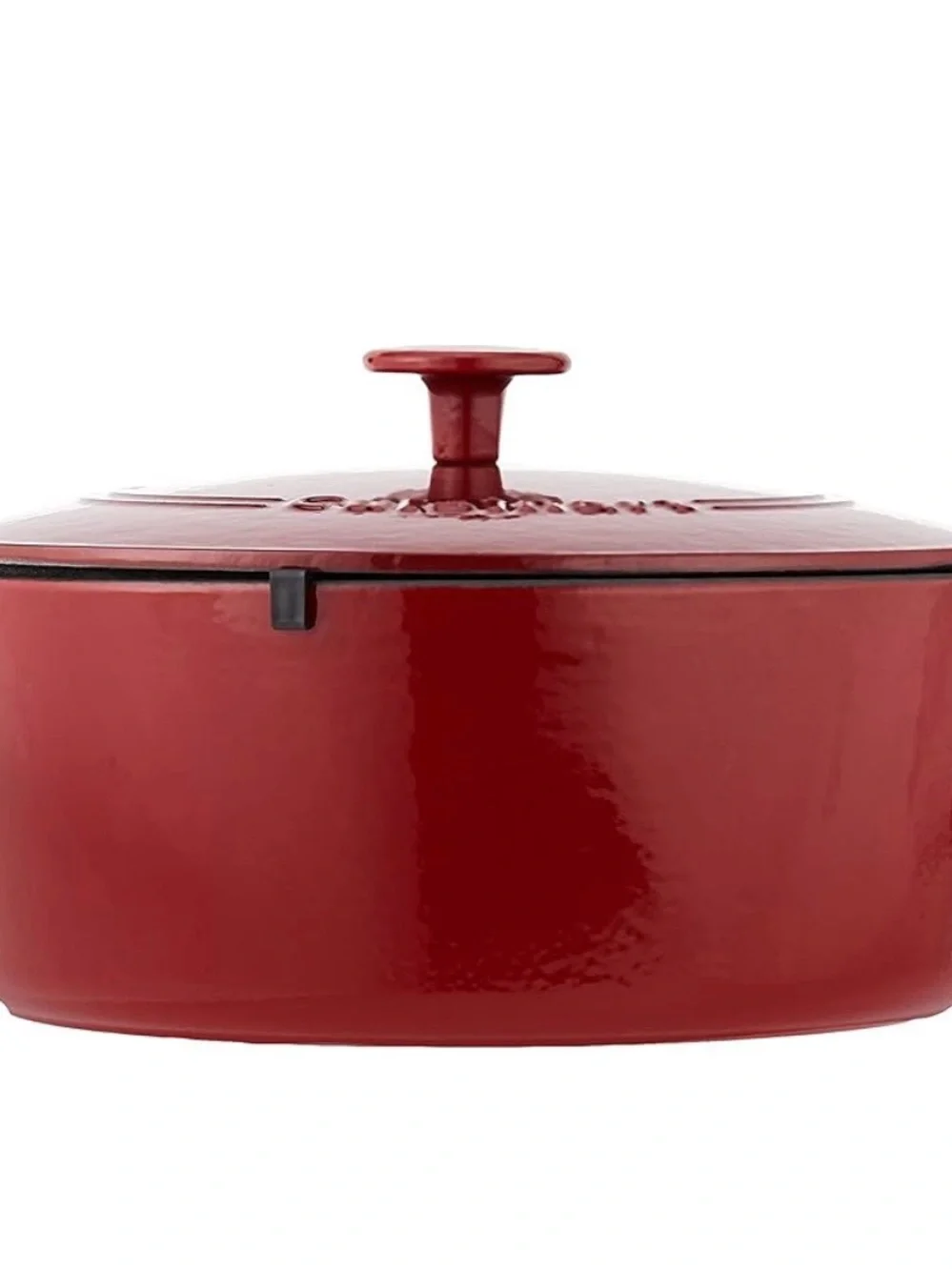 Cuisinart Cardinal Red Enameled Cast Iron Dutch Oven with Lid